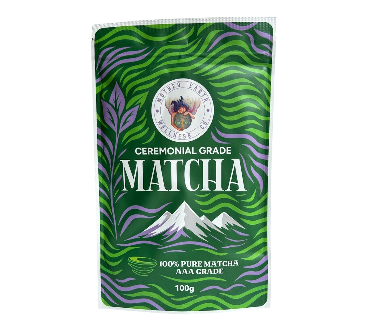 Matcha-Pulver – 100 g von Mother Earth