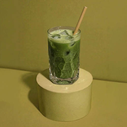 Mango-Matcha-Geschenkset – mit Besen & Löffel