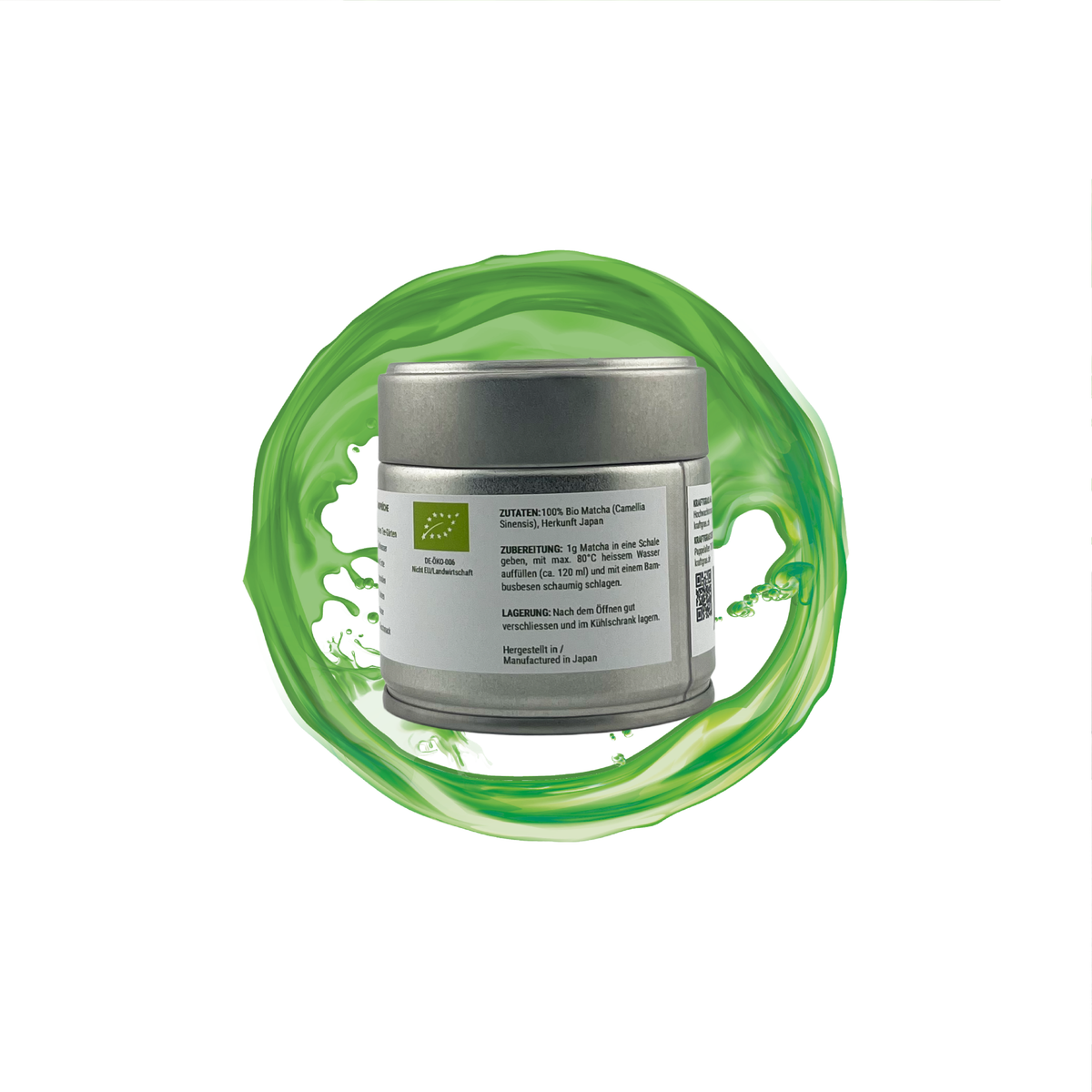 Matcha biologico Piēru – 30 g da Miyazaki – altra vista del prodotto