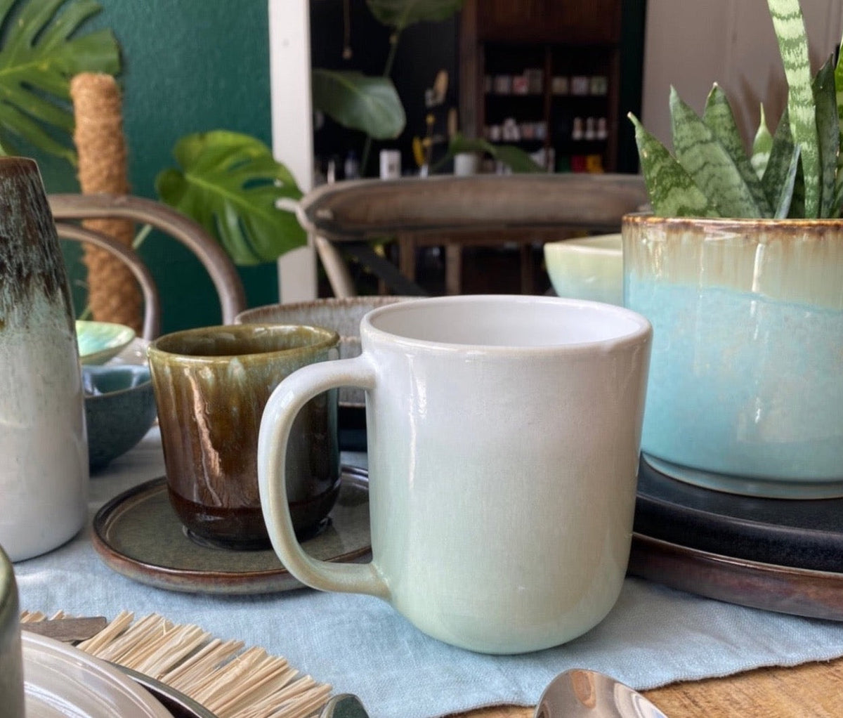 soñho Aguarela Verde – Tasse, 350 ml – autre vue du produit