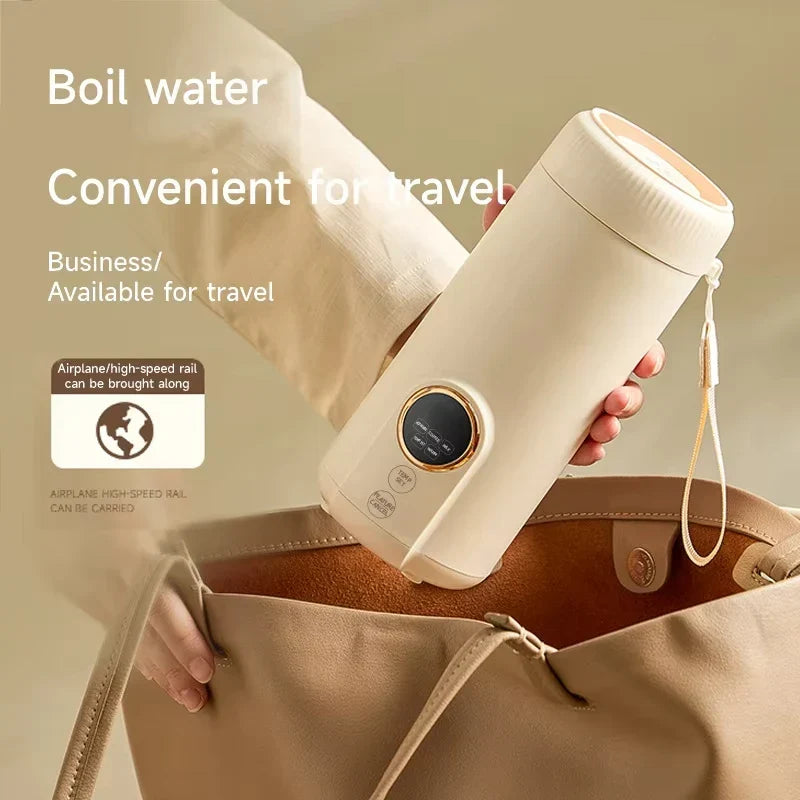 Reisewasserkocher 550 ml mit Temperaturanzeige