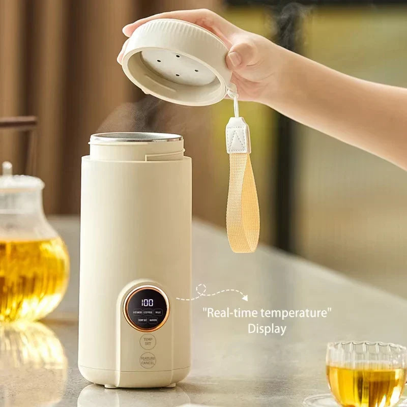 Reisewasserkocher 550 ml mit Temperaturanzeige