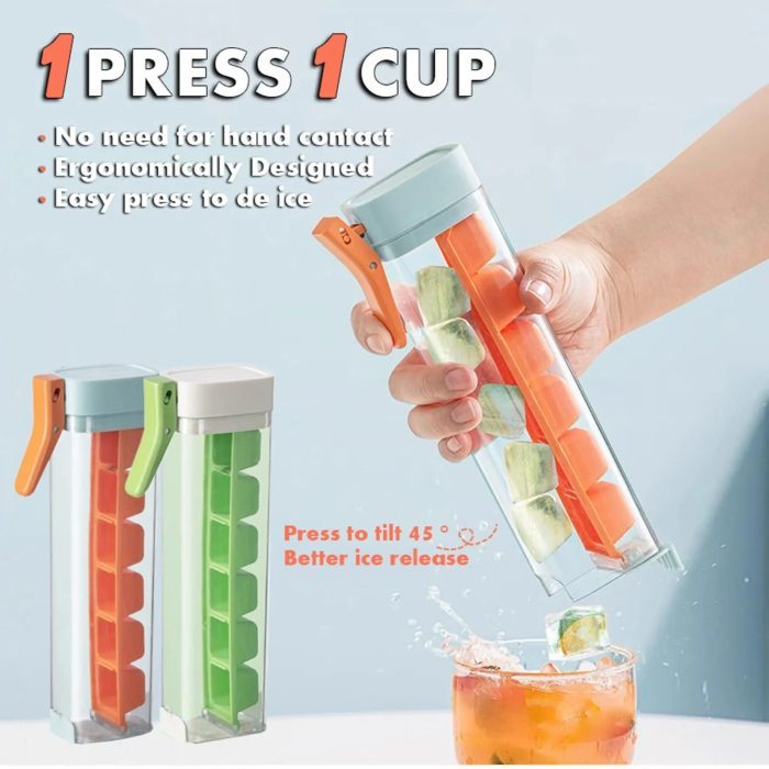 Bac à glaçons avec boîte de rangement – pour matcha glacé