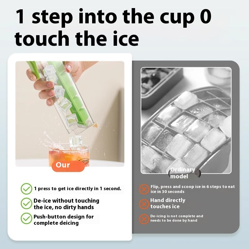 Bac à glaçons avec boîte de rangement – pour matcha glacé