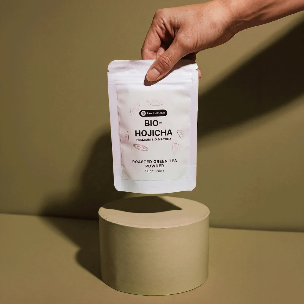 Hojicha en poudre – thé vert torréfié
