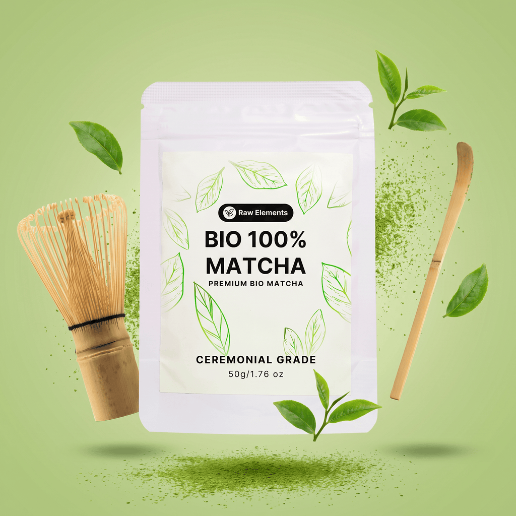Kit découverte matcha pur – avec fouet et cuillère